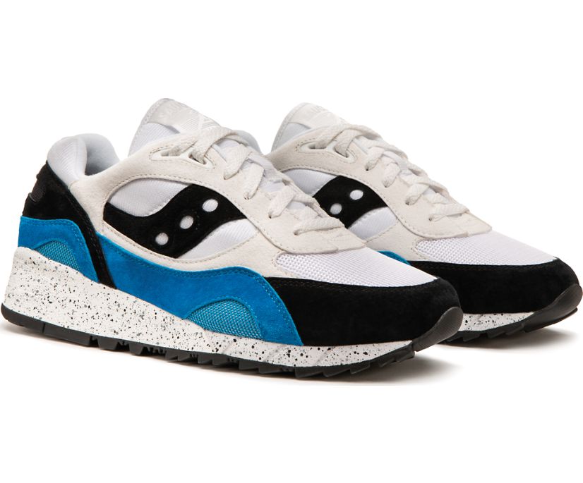 Saucony Shadow 6000 Originals Dam Vita Blå Svarta | Sverige 830XYU